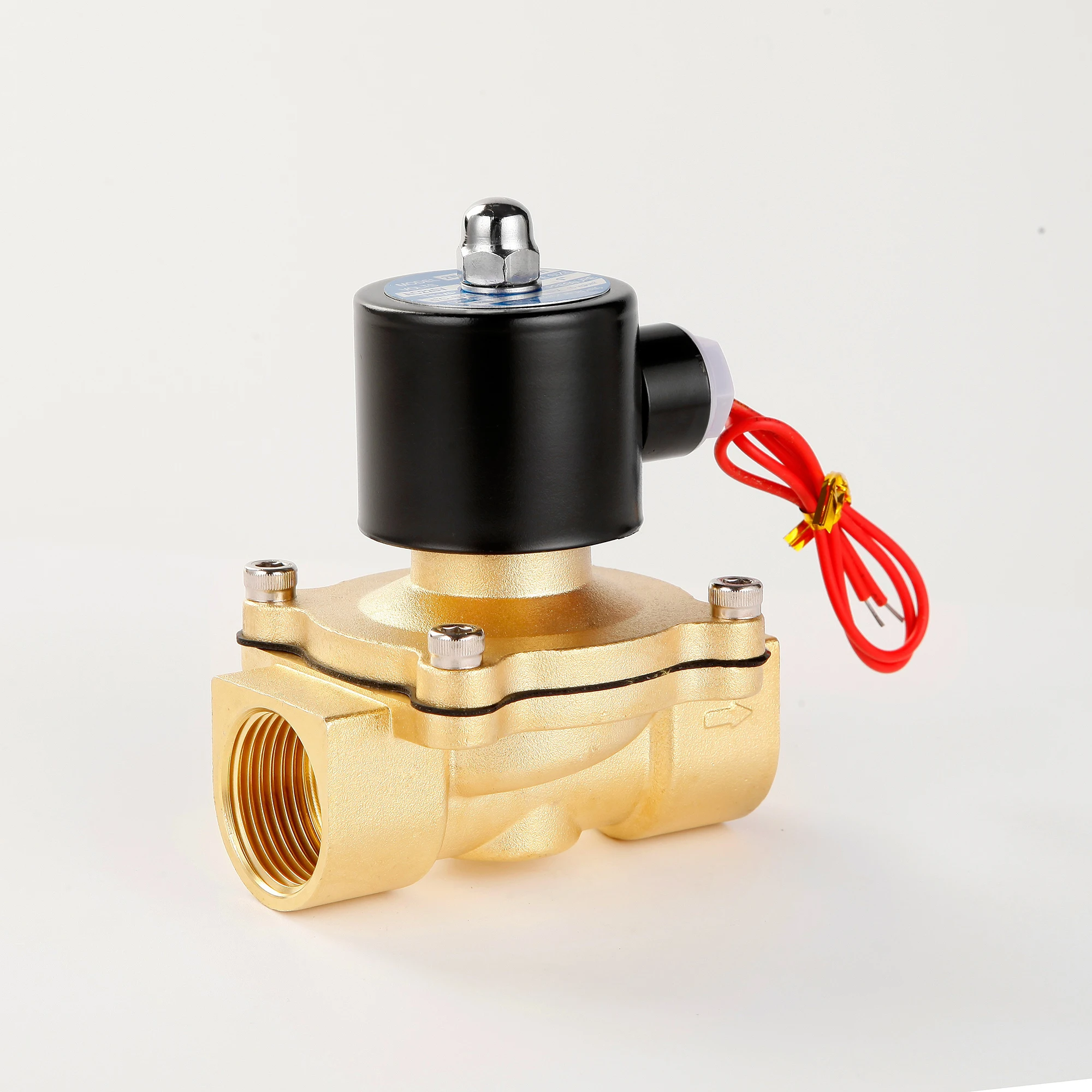 NC Stainless Steel 2S Solenoid Valve for Water Control 24V 110V 220V Automatic 0~7Bar